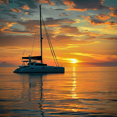 Discover the Beauty of Sunset Sailing with Kathleen D Catamarans