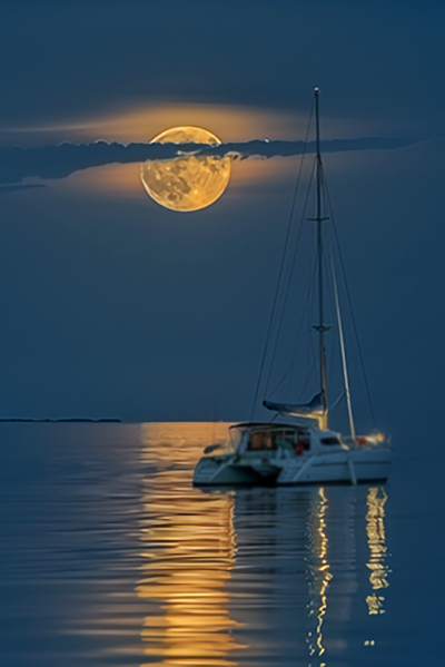 Moonlight Sail - Kathleen D Sailing Catamarans