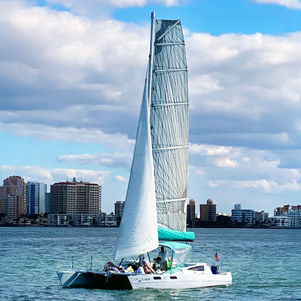 The Stiletto 30 – Our Sportier Number! - Kathleen D Sailing Catamarans