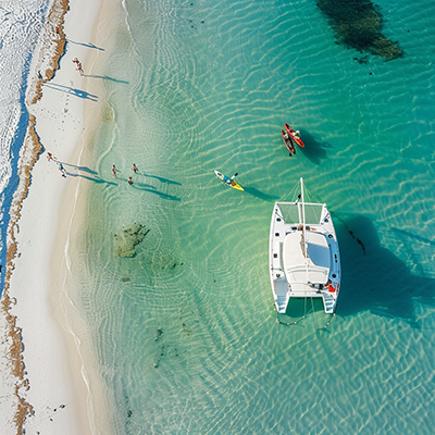 Private Longboat Key sails 400
